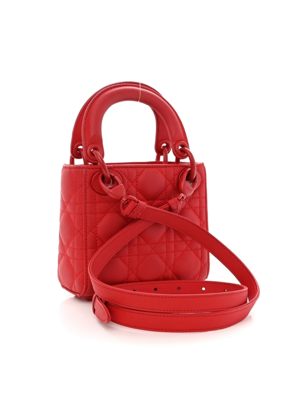 Dior Quilted Mini Tote with Matching Zip Pouch. - Picture 3 of 5